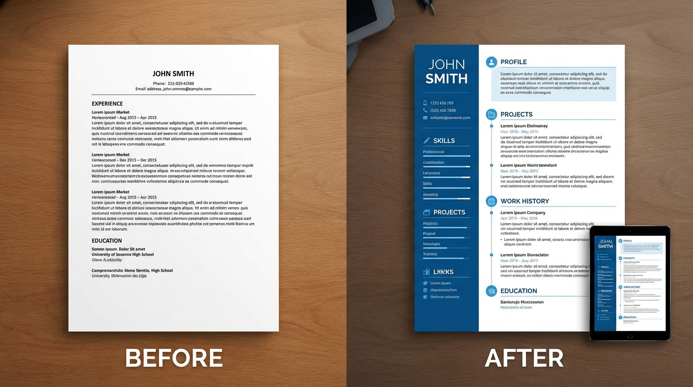 CV Professionnel ATS