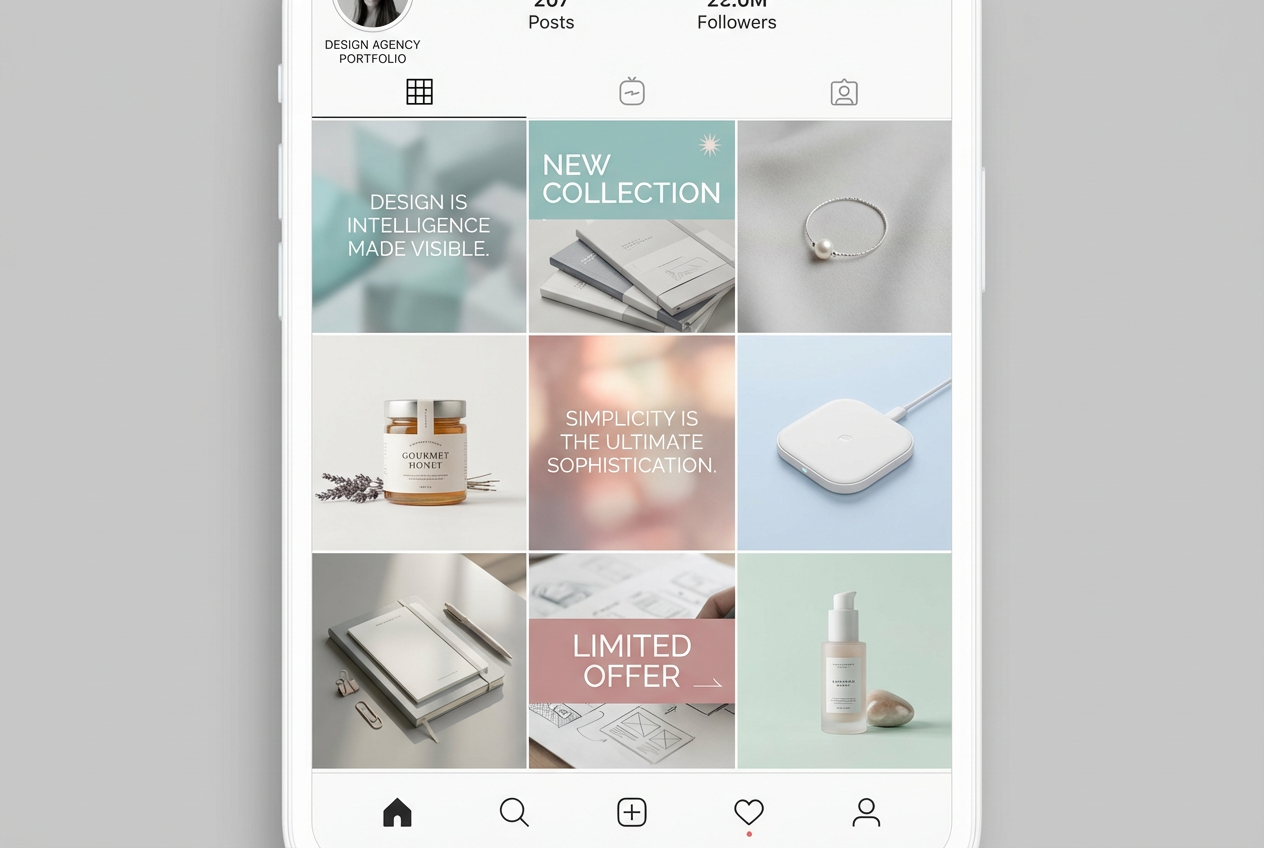 Feed Instagram - Design Agency