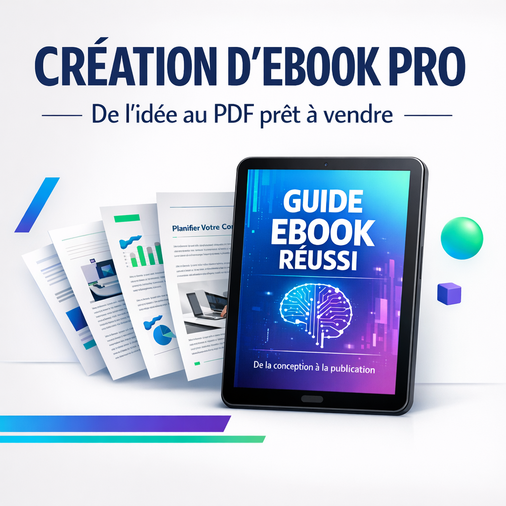 Création d'eBook Professionnel