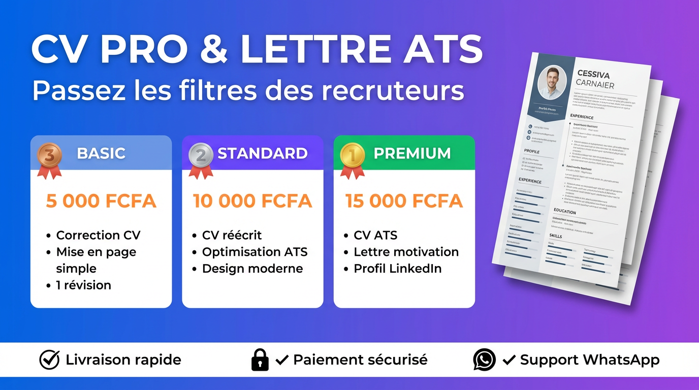 Optimisation CV Professionnel ATS