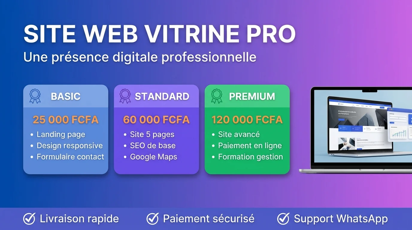 Création de Site Web Professionnel